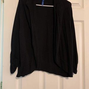Falls creek bolero style cardigan - cinched 3/4 length sleeves